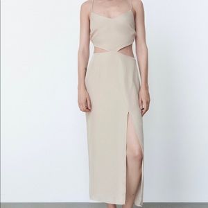 Zara cut out dress